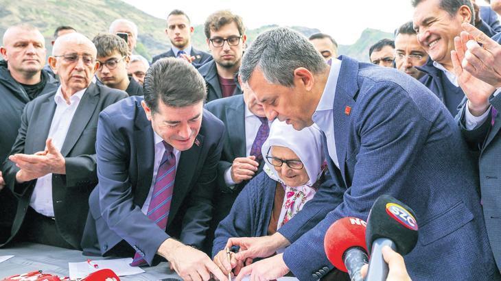İmamoğlu’nun köyünden kampanyayı başlattı