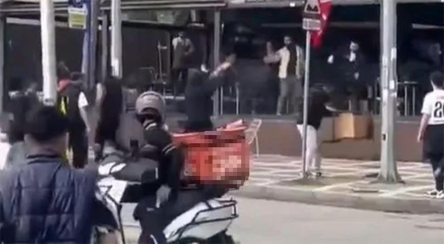 Maltepe’de bir işletmeye ziyan veren 4 kişi gözaltına alındı