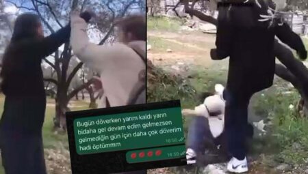 13 yaşındaki kız, arkadaşına dehşeti yaşattı! Gelmediğin gün için daha çok döverim