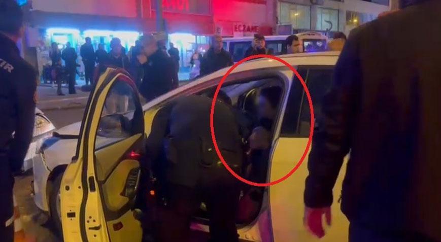 2 bayan 1 adam! Sevgilisini karısıyla görünce dehşet saçtı