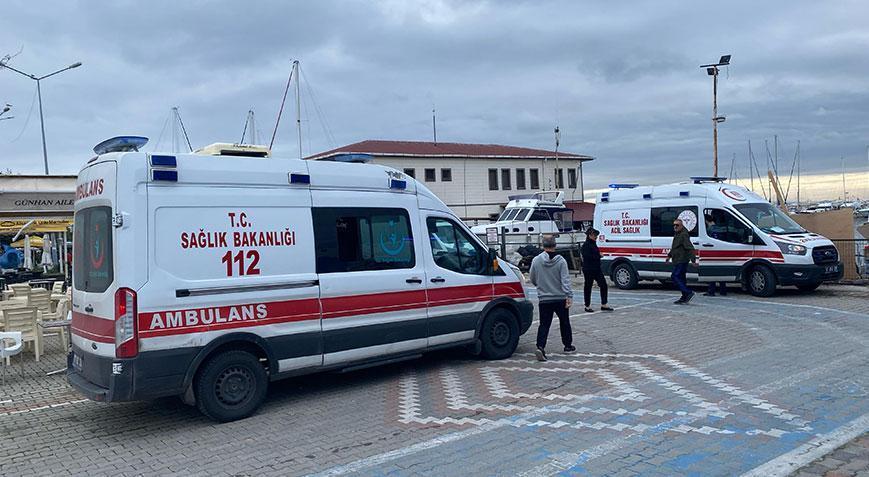 Ayvacık’ta kaçak göçmenleri taşıyan bot battı! Çok sayıda meyyit ve yaralı var