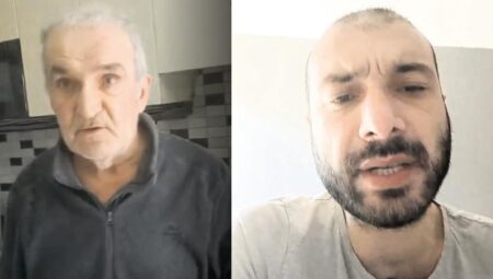 Babasına şiddeti toplumsal medyadan paylaştı