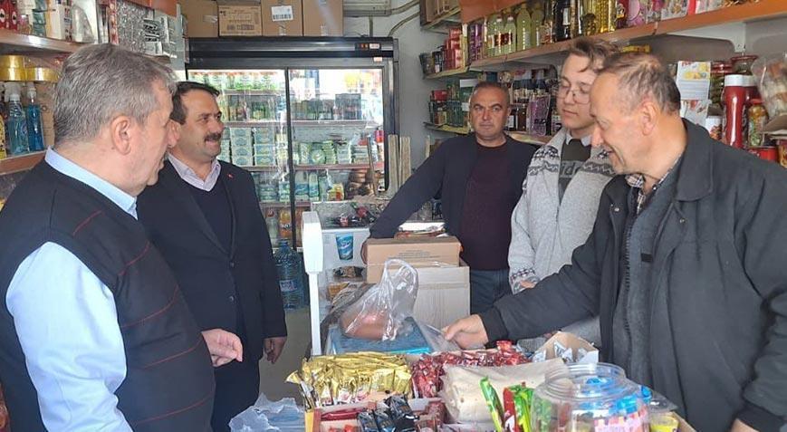 BBP Genel Başkanı Destici boykot çağrısına reaksiyon olarak alışveriş yaptı