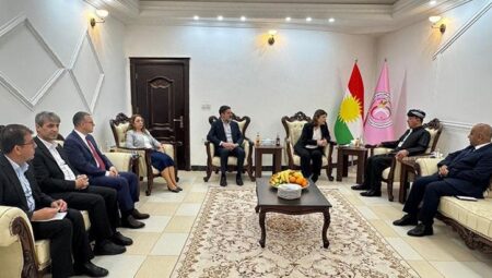 DEM Parti, DBP ve HDK heyetinden Erbil ziyareti