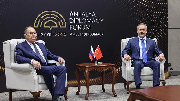 Dışişleri Bakanı Hakan Fidan, Rus mevkidaşı Lavrov ile görüştü