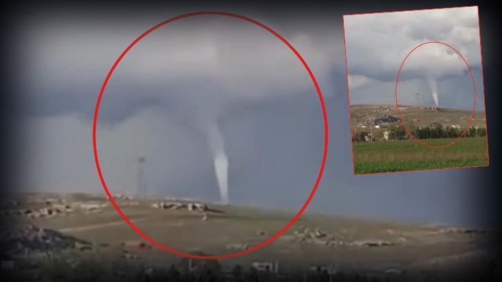 Diyarbakır’da hortum! Tarım alanları ziyan gördü