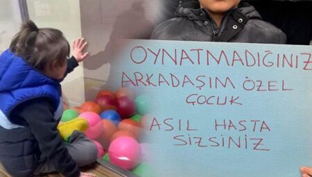 Down sendromlu çocuğu oyun alanına almayan AVM çalışanları özgür bırakıldı