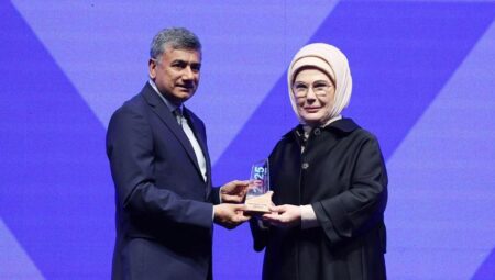 Emine Erdoğan ‘En Âlâ Bayan Başkan Ödülü’ için teşekkür etti