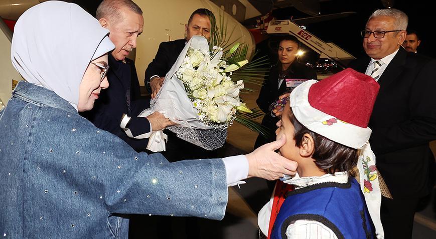 Erdoğan Diplomasi Forumu’na katılmak üzere Antalya’ya gitti