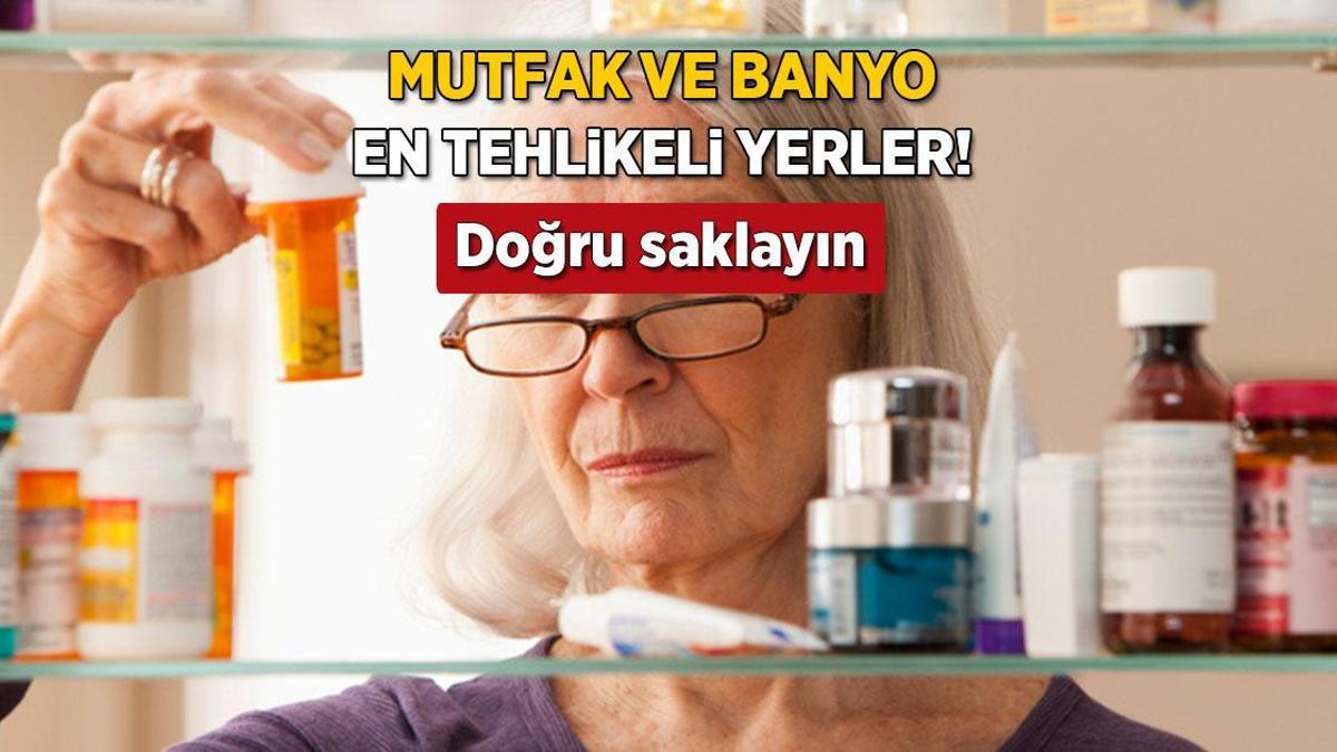 İlaç saklamak için en yanlış yer! Mutfak ve banyodan sızan tehlike, herkes yapıyor