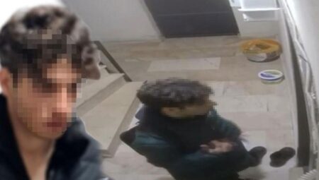 Kan donduran görüntü! Sevgilisinin meskenine girip dehşet saçtı