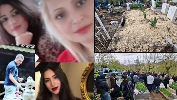 Katliam üzere kaza! Baba ve 3 kızı yan yana toprağa verildi… Gözyaşları sel oldu