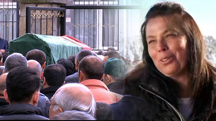 Otel yangınından acı haber! Baba-oğulun akabinde ölen anne toprağa verildi