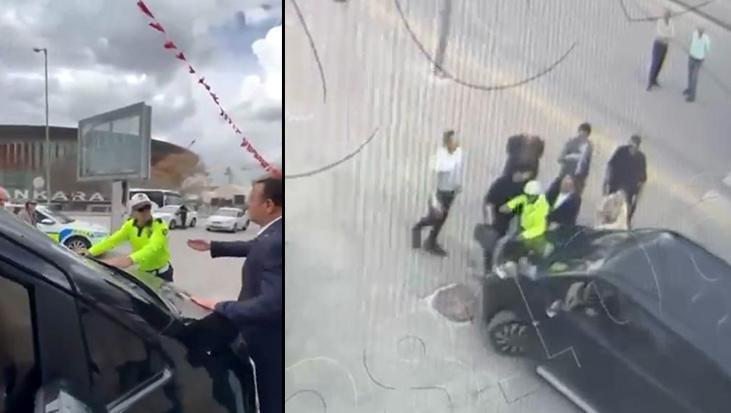 Ankara’da soruşturma başlatan görüntü! CHP’li vekilin sürücüsü, polisin üzerine araç sürdü tezi