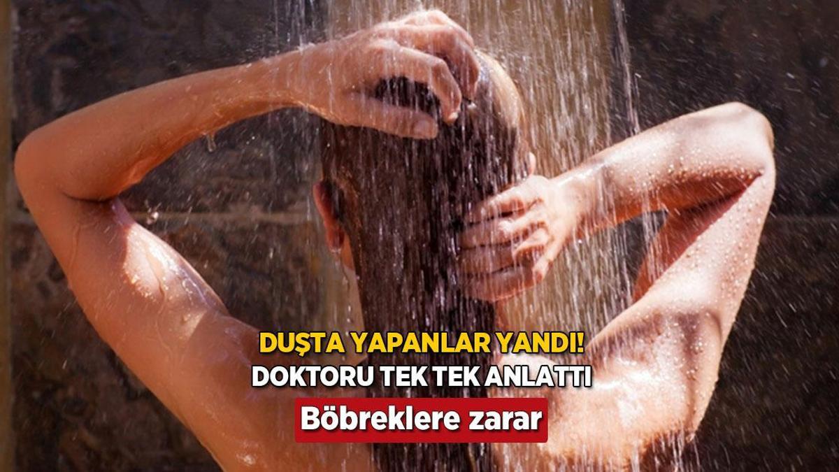 Duşta yapılan idrar büyük hata! Uzmanı uyardı: ‘Yıllar içinde böbrekleri bitiriyor’