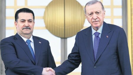 Erdoğan, Irak Başbakanı Sudani’yi Külliye’de kabul etti: Tansiyonun çatışmaya dönmesinden telaşlıyız