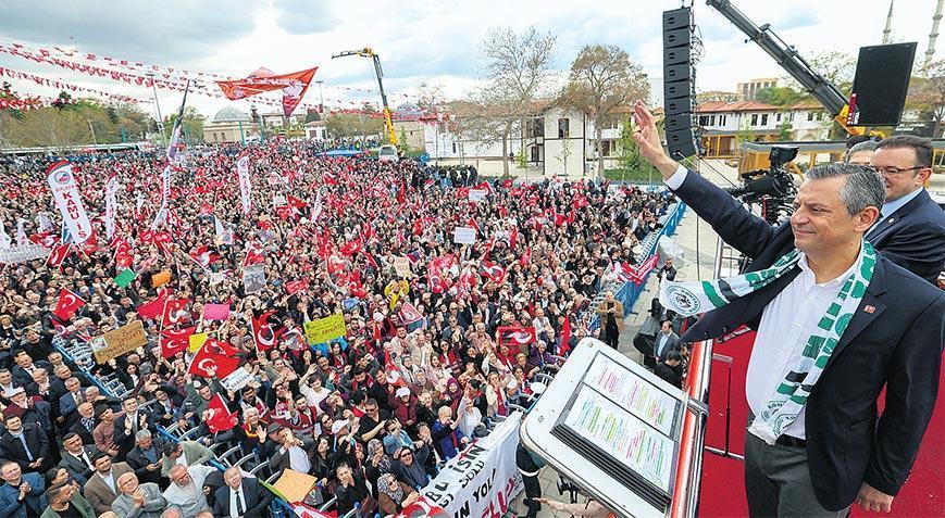 Özel, Konya mitinginde konuştu: Bedelini bu ülkedeki herkes ödüyor