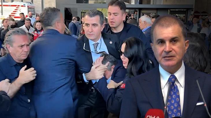 Özgür Özel’e yumruklu hücum provokasyonu | AK Parti’li Çelik’ten birinci açıklama CNN TÜRK’e