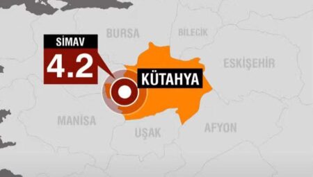Son dakika… Kütahya’da 4.2 büyüklüğünde sarsıntı