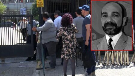 Yangında ölen muharrir Süha Oğuzertem’in cenazesi İsimli Tıp Kurumu’ndan alındı