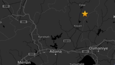 AFAD duyurdu: Adana’da 3.9 büyüklüğünde sarsıntı