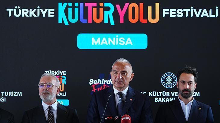 Bakan Mehmet Nuri Ersoy Türkiye Kültür Yolu Şenliği’nin açılışına katıldı