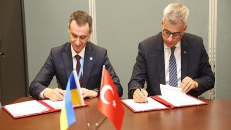 Bakan Memişoğlu, Ukraynalı mevkidaşı ve heyetiyle görüştü
