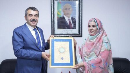Bakan Tekin Moritanya Eğitim Bakanı ile görüştü