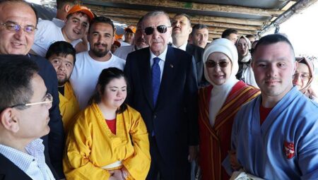 Cumhurbaşkanı Erdoğan, 7. Etnospor Kültür Şenliği’ni ziyaret etti