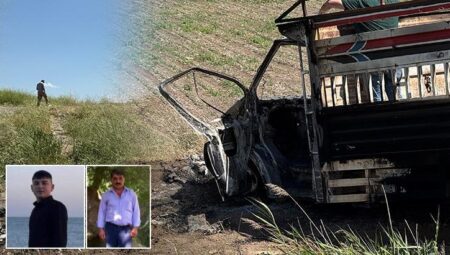 Diyarbakır’da yakılan baba-oğul vahşetinde itiraf geldi! Katil olay yerinde