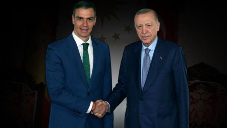Dolmabahçe’de kritik zirve! Erdoğan, Pedro Sanchez’i kabul etti