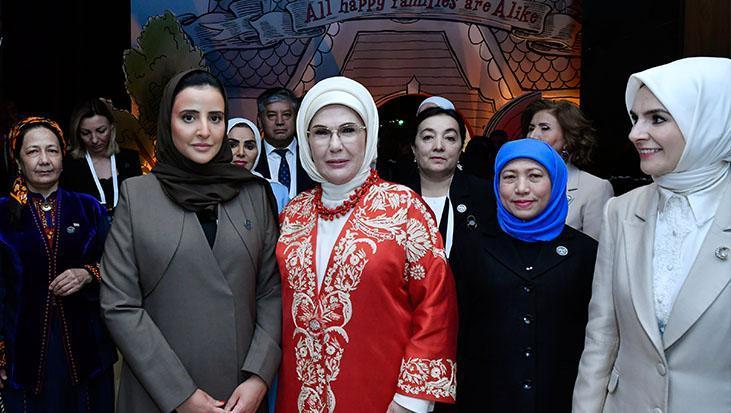 Emine Erdoğan “Uluslararası Aile Forumu’nun kapanış programına katıldı