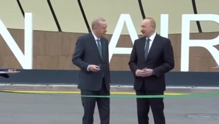 Erdoğan ve Aliyev, Laçin Havalimanı’nı açtı
