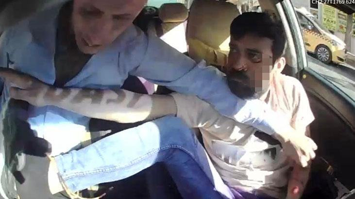 Gaziantep’te yolcu taksiciyi bıçakladı! Kaygı dolu anlar…