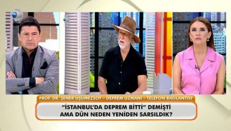İstanbul tekrar sallandı! Üşümezsoy’dan yeni açıklama: 1999’dan bu yana söylediği hiçbir senaryo çıkmadı