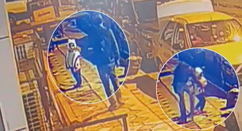 İstanbul’da saniye saniye çocuk kaçırma teşebbüsü kamerada