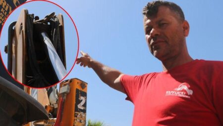 Kepçesini 17 gündür çalıştırmıyor! 150 bin TL ziyanı göze aldı, sebebi şoke etti