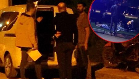 Kız arkadaşlarının yanında lazerle taciz edilip, bıçaklı taarruza uğradılar: 1 kişi tutuklandı