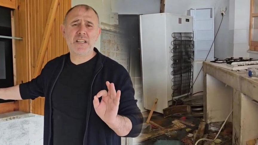 Konuta hırsız üzere pencereden girdiler! ‘Belediye liderine torpil yapmadı’