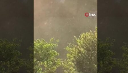 Mayıs ayında kar yağdı! Köylü şaşkınlığını gizleyemedi