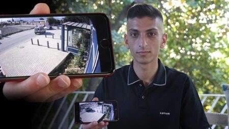 Metrelerce havaya uçtuğu kaza görünütüsünü izledi: Motosiklete binmeye tövbe ettim