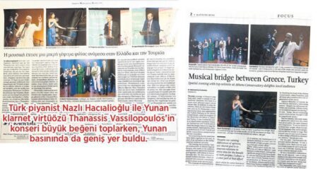 ‘Müzik köprüsü’ Yunan basınında