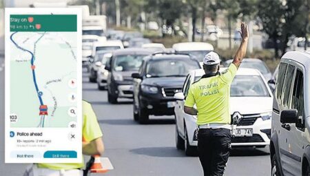 Navigasyondaki ‘polis’ bildirimi tartışılıyor! Kurnazlık mı, güvenlik açığı mı?