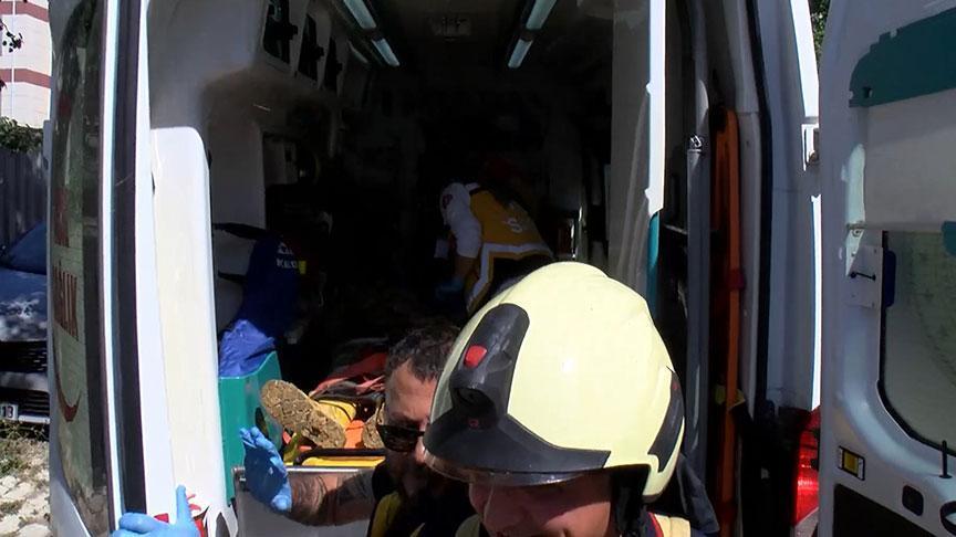 Sancaktepe’de toprak kayması! 3 personel yaralandı