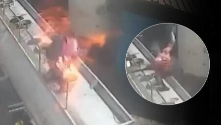 Sigarayla tanker kapağını açtı! Sonrası müthiş