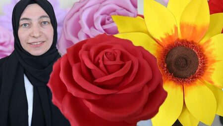 ‘Solmayan çiçek’ hayali meslek sahibi yaptı! Kore’de var Kastamonu’da da olsun istedim’