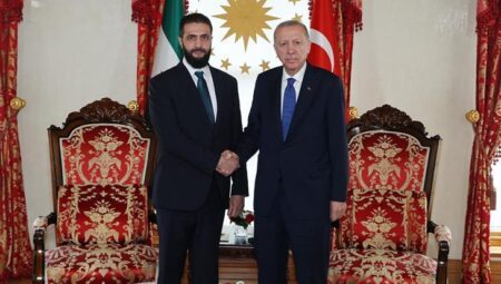 Son dakika: Cumhurbaşkanı Erdoğan, Şara ile bir ortaya geldi