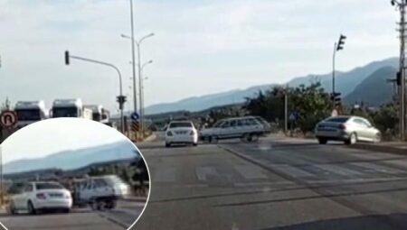 Toplumsal medya için manzara çekerken kazayı kaydetti