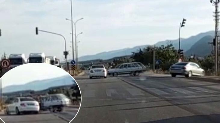 Toplumsal medya için manzara çekerken kazayı kaydetti