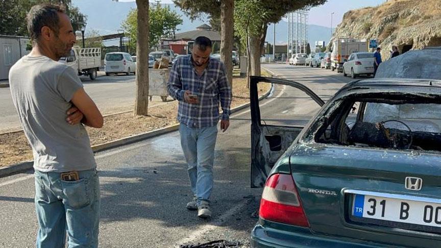 20 gün evvel hevesle satın aldığı arabası görünce şoke oldu